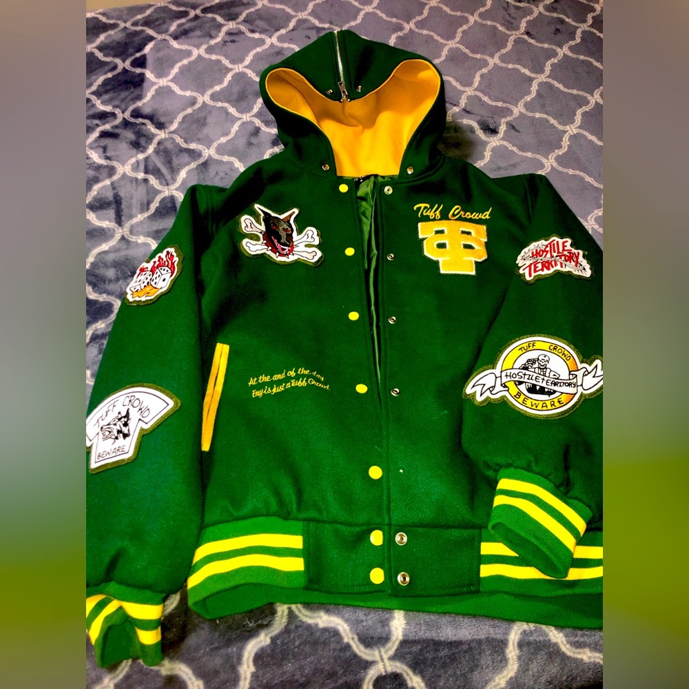Tuff crowd varsity jacket